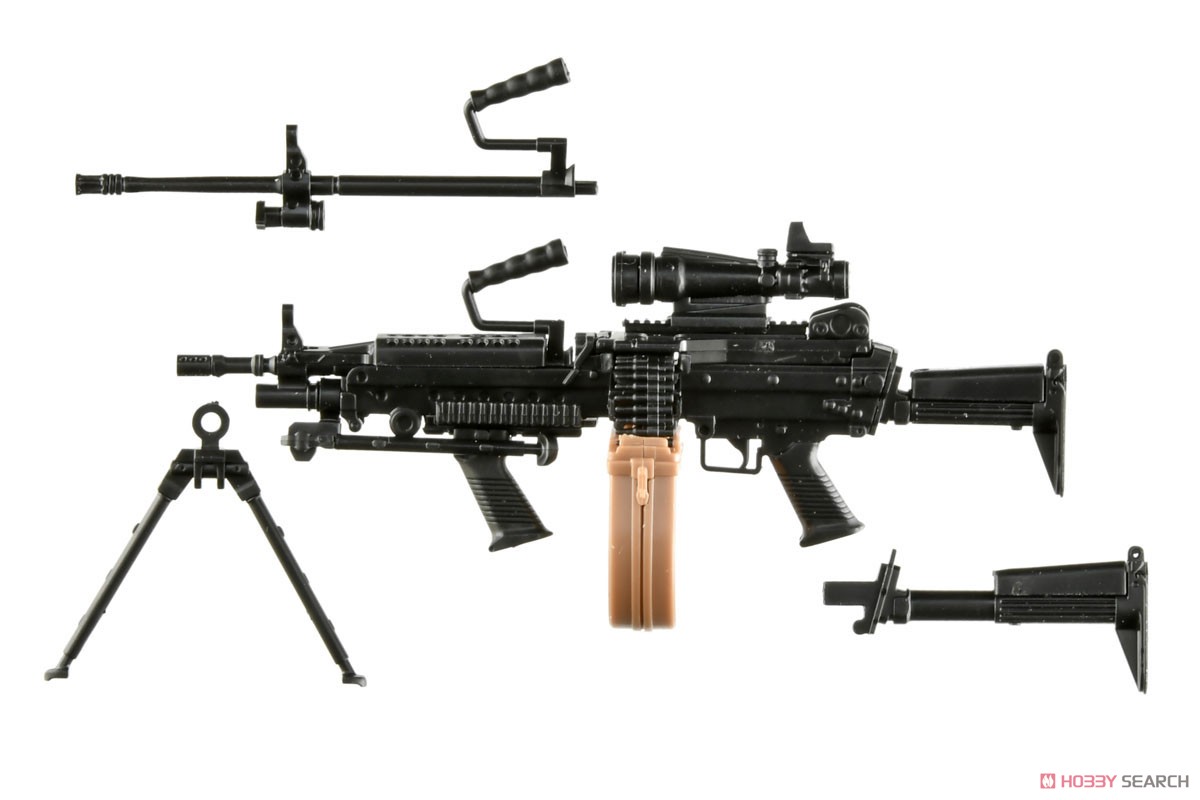 Tomytec 1/12 Little Armory (LA094) M249 Upgrade Type (Plastic model) imagen 3