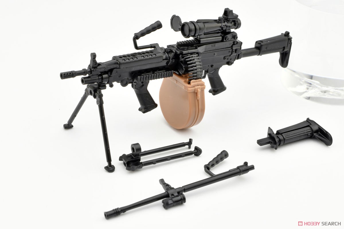 Tomytec 1/12 Little Armory (LA094) M249 Upgrade Type (Plastic model) imagen 5