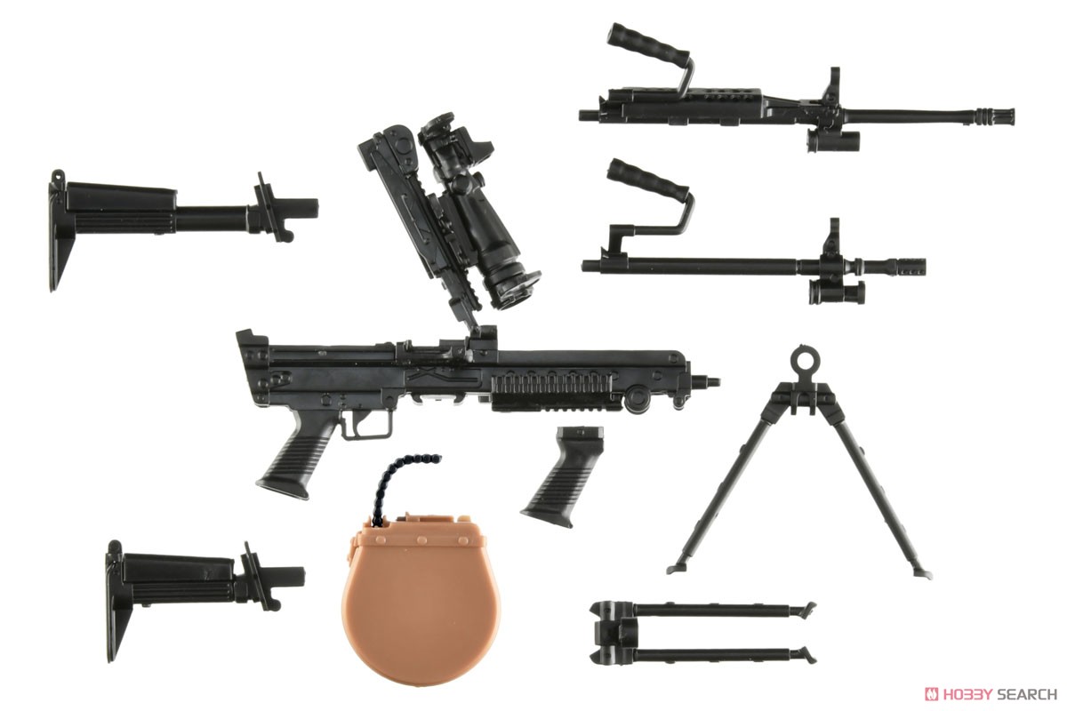 Tomytec 1/12 Little Armory (LA094) M249 Upgrade Type (Plastic model) imagen 7