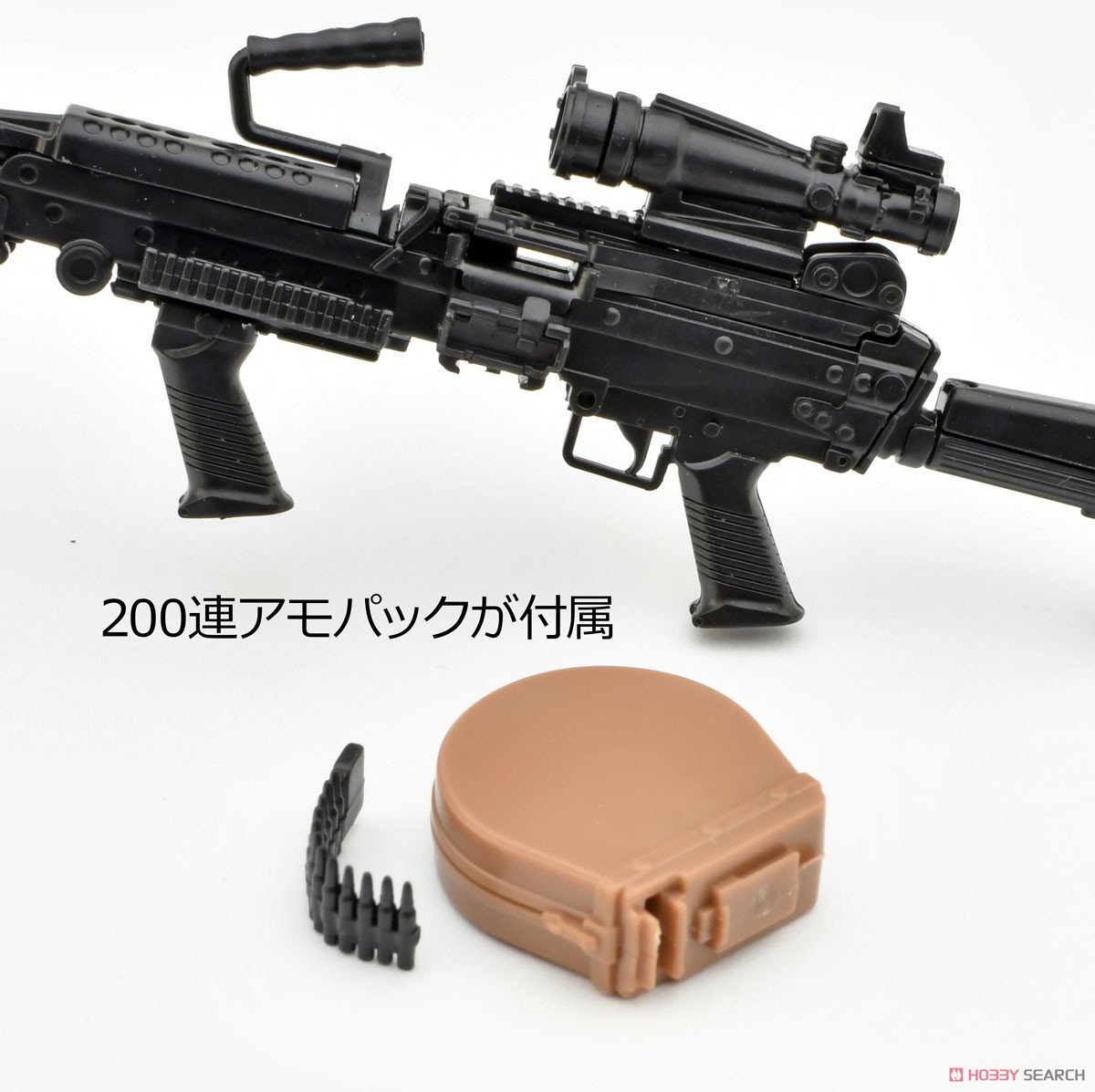 Tomytec 1/12 Little Armory (LA094) M249 Upgrade Type (Plastic model) imagen 8