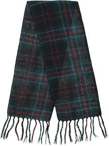 Azone International AZO2 Traditional Check Stole (Green) (Fashion Doll)
