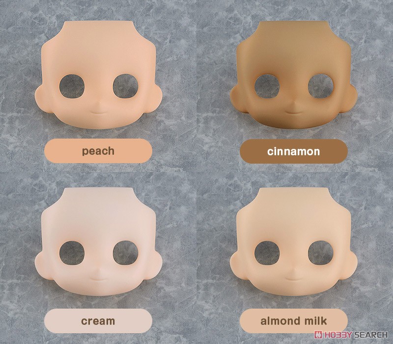 Good Smile Company 넨드로이드 돌 커스터마이징 페이스 플레이트 03 (크림) (PVC 피규어) 이미지 4