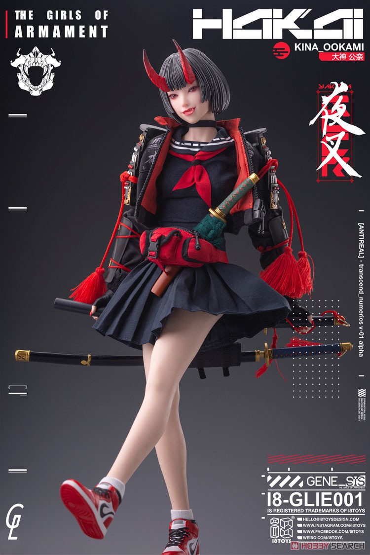 i8Toys i8Toys x Gharliera The Girls of Armament Kina Ookami (Fashion Doll) gambar 2