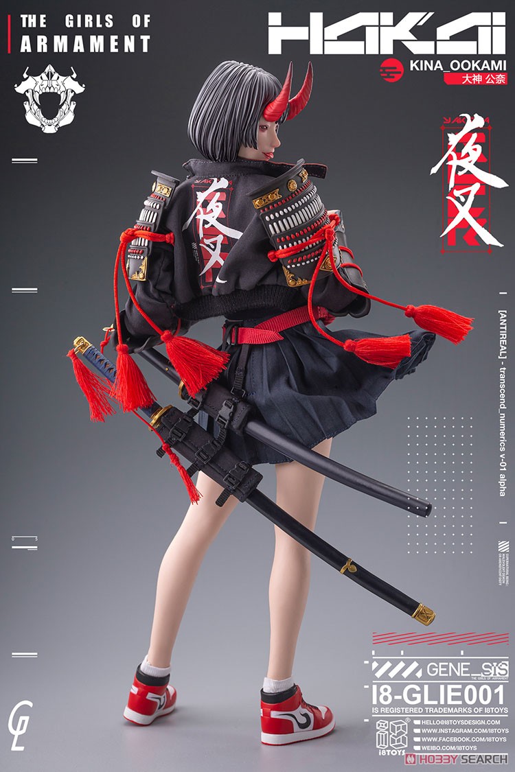 i8Toys i8Toys x Gharliera The Girls of Armament Kina Ookami (Fashion Doll) gambar 3
