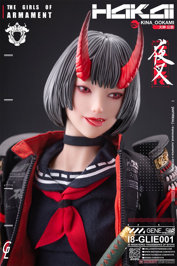 i8Toys i8Toys x Gharliera The Girls of Armament Kina Ookami (Fashion Doll) gambar 4
