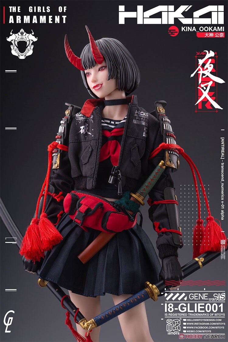 i8Toys i8Toys x Gharliera The Girls of Armament Kina Ookami (Fashion Doll) gambar 6