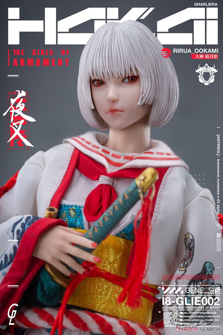 i8Toys i8Toys x Gharliera The Girls of Armament Rirua Ookami (Fashion Doll) imagen 7