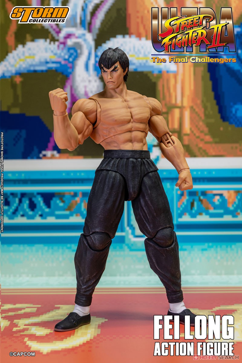 Storm Collectibles Ultra Street Fighter II: The Final Challengers Action Figure Fei Long (PVC Figure) image 2