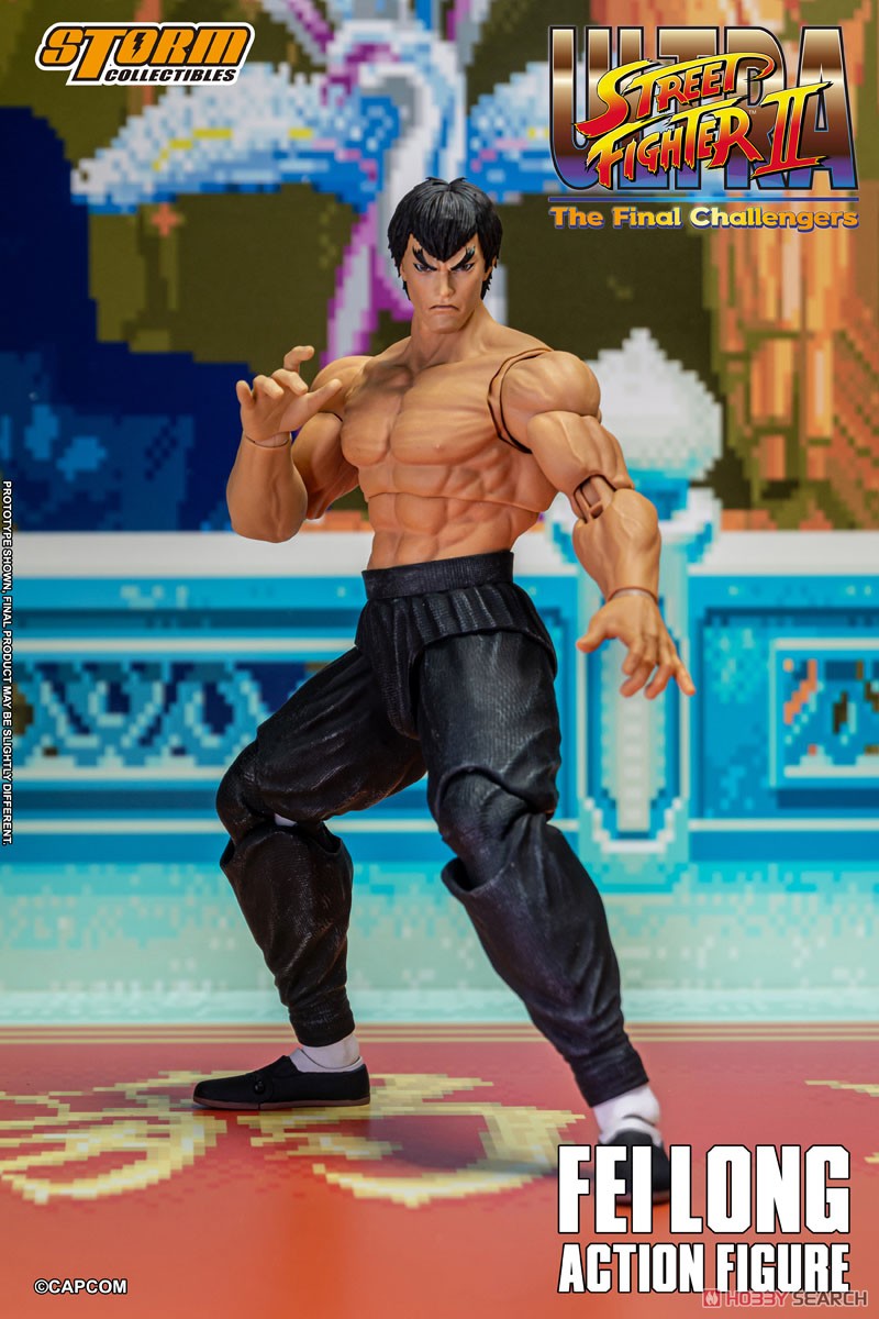 Storm Collectibles Ultra Street Fighter II: The Final Challengers Action Figure Fei Long (PVC Figure) image 6