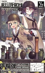 Tomytec 1/12 Little Armory (LD046) Hand Grenade Set (Plastic model) gambar 1