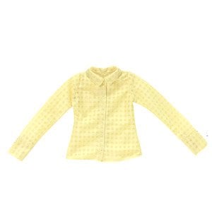 Azone International AZO2 The Luxual Sheer Check Blouse (Yellow) (Fashion Doll)