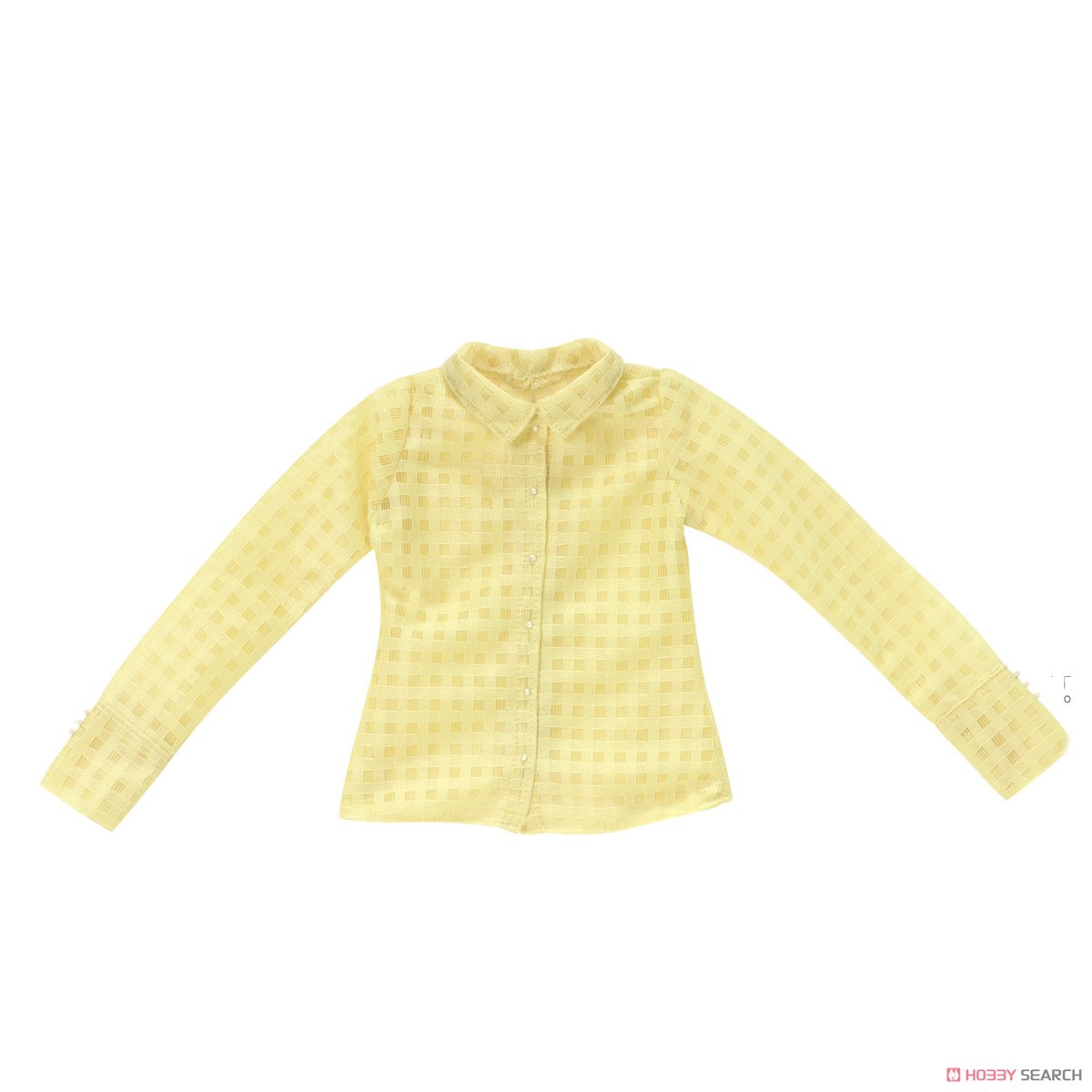 Azone International AZO2 The Luxual Sheer Check Blouse (Yellow) (Fashion Doll) hình ảnh 2