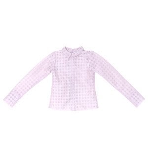 Azone International AZO2 The Luxual Sheer Check Blouse (Purple) (Fashion Doll)