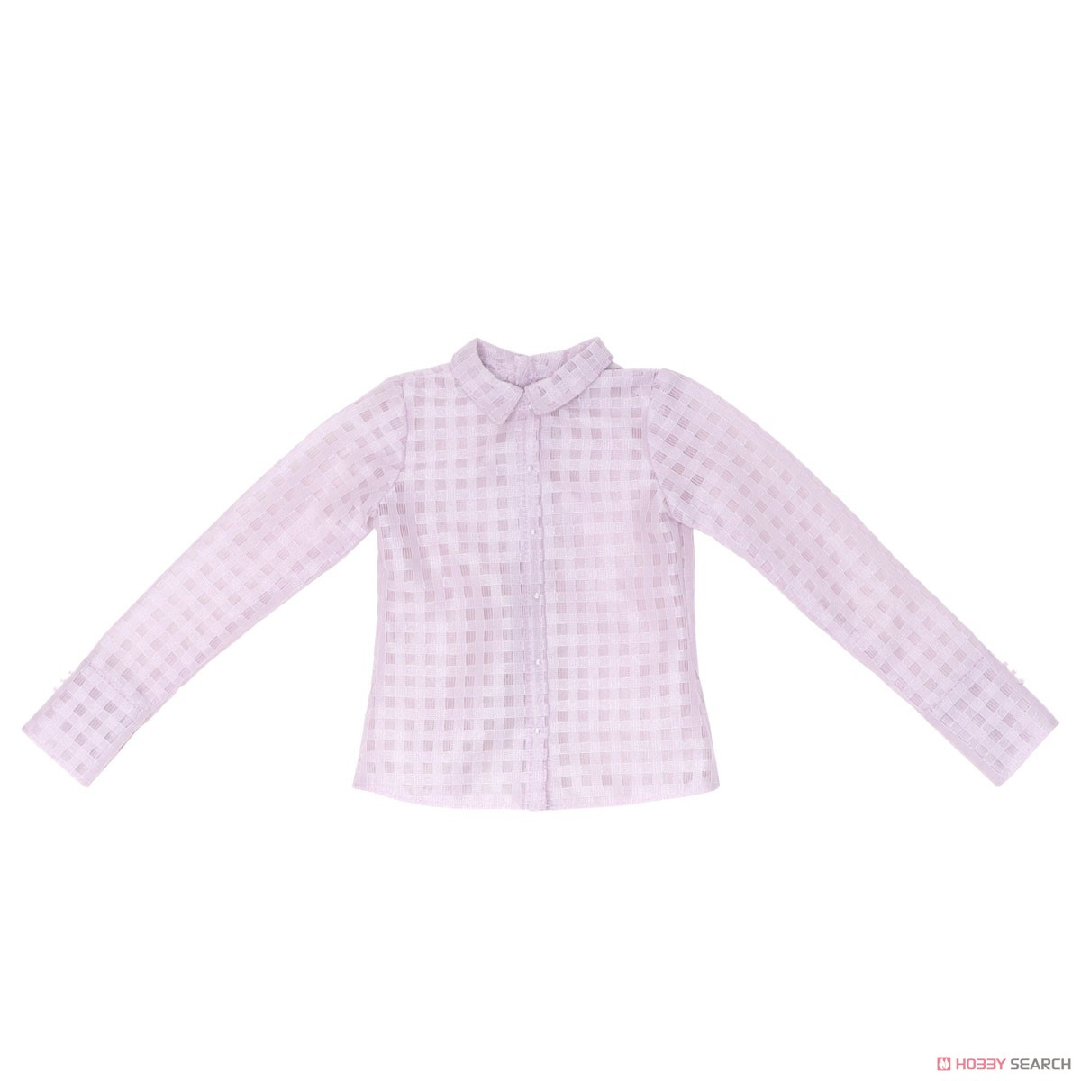 Azone International AZO2 The Luxual Sheer Check Blouse (Purple) (Fashion Doll) รูปภาพ 2