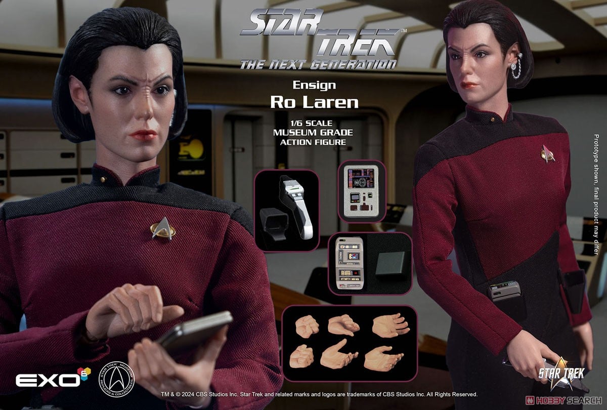 EXO-6 Hyper Realistic Action Figure Star Trek The Next Generation Ensign Ro Laren (Completed) hình ảnh 3