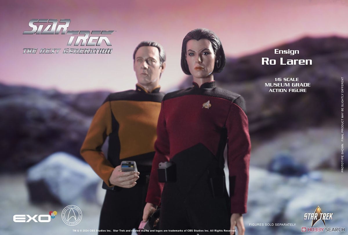 EXO-6 Hyper Realistic Action Figure Star Trek The Next Generation Ensign Ro Laren (Completed) hình ảnh 4