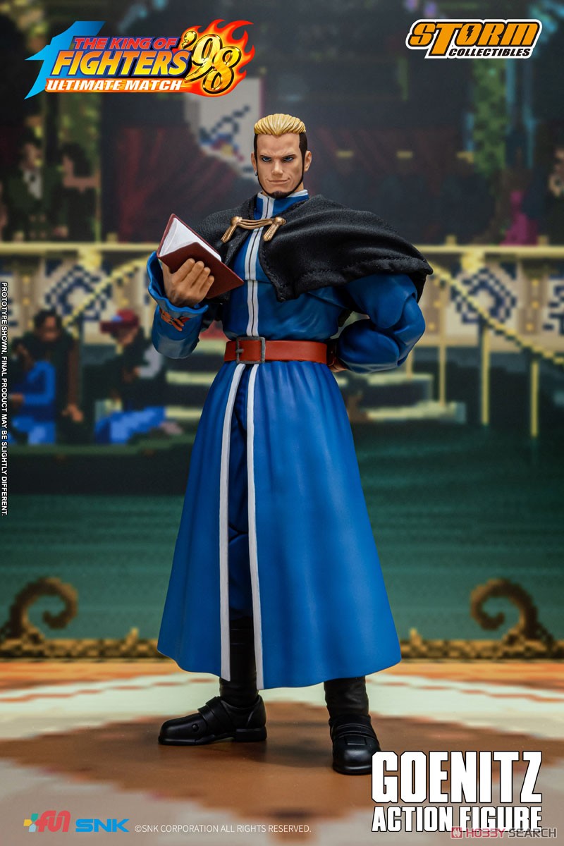 Storm Collectibles 더 킹 오브 파이터즈 '98 얼티밋 매치 액션 피규어 게니츠 (PVC 피규어) 이미지 3