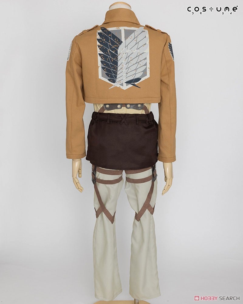 Cospa Attack on Titan Survey Corps Costume Set Eren Ver. M รูปภาพ 5