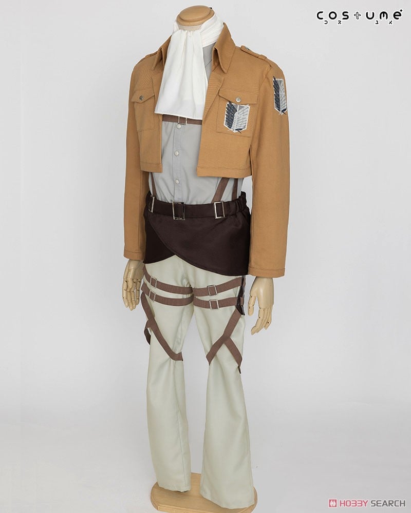 Cospa Attack on Titan Survey Corps Costume Set Levi Ver. M รูปภาพ 4