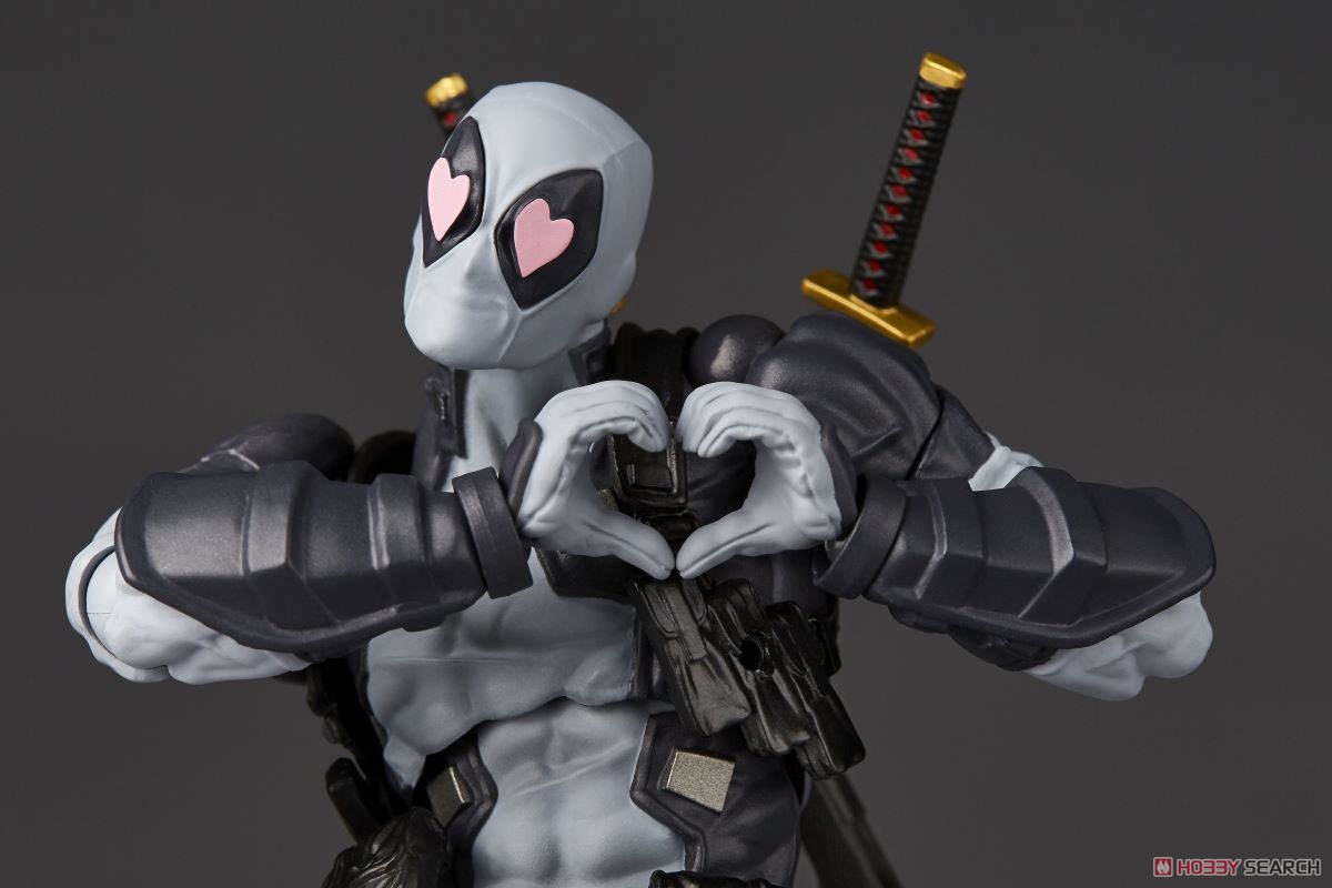 Kaiyodo Revoltech Amazing Yamaguchi Deadpool Ver.2.5 X-Force Color Ver. Bild 5