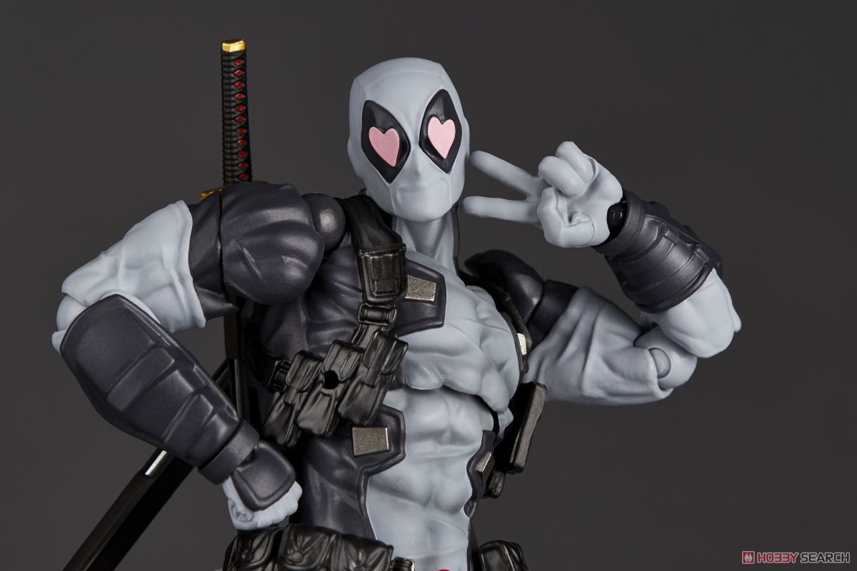 Kaiyodo Revoltech Amazing Yamaguchi Deadpool Ver.2.5 X-Force Color Ver. Bild 6