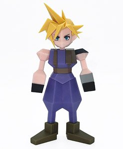 Square Enix Final Fantasy VII Polygon Soft Vinyl Cloud Strife (Completed)
