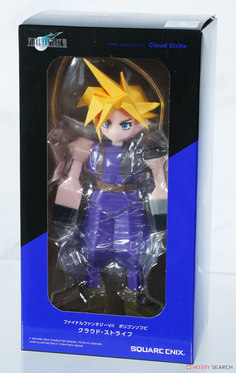 Square Enix Final Fantasy VII Polygon Soft Vinyl Cloud Strife (Completed) Bild 8