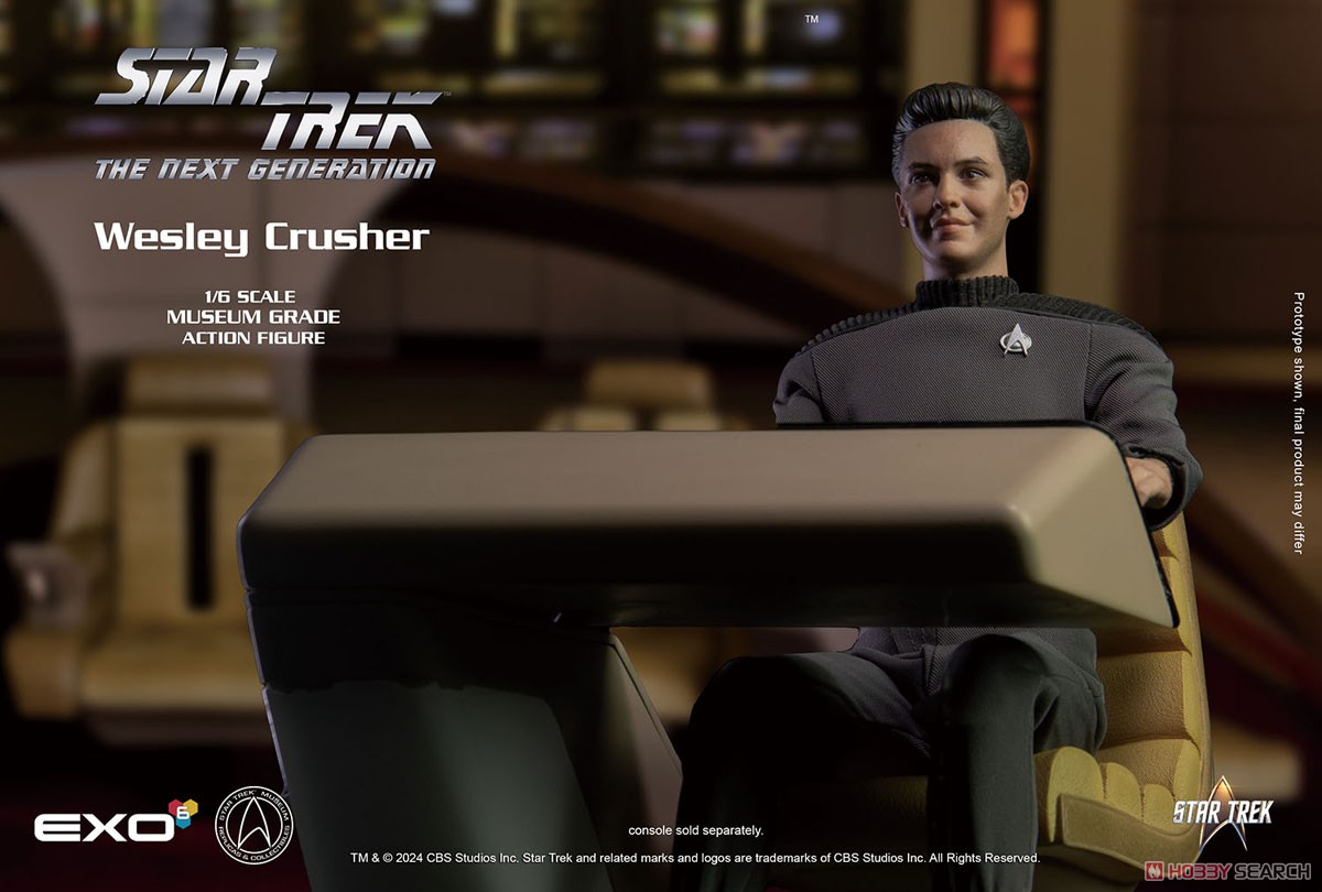 EXO-6 Hyper Realistic Action Figure Star Trek The Next Generation Wesley Crusher (Completed) image 3