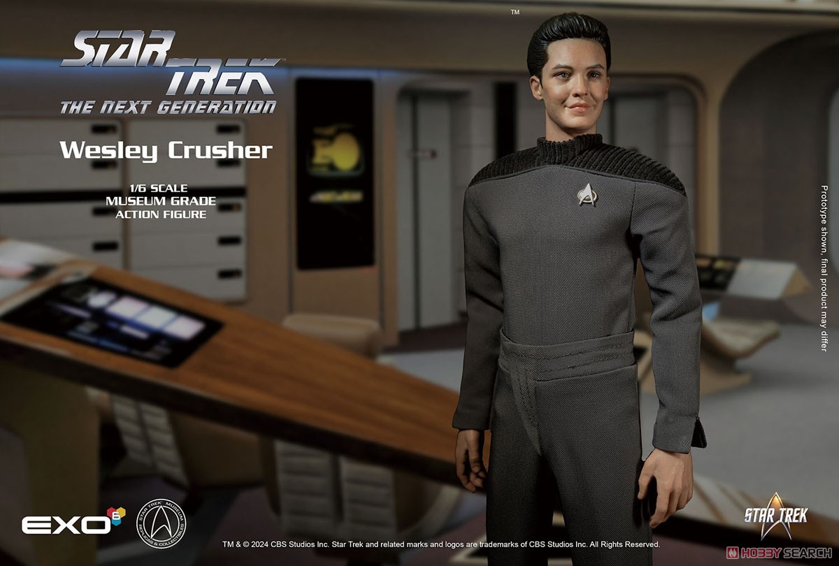 EXO-6 Hyper Realistic Action Figure Star Trek The Next Generation Wesley Crusher (Completed) image 4