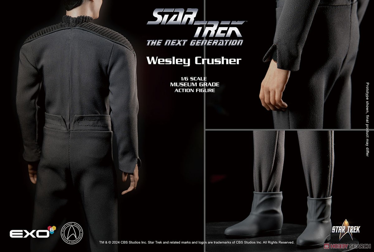 EXO-6 Hyper Realistic Action Figure Star Trek The Next Generation Wesley Crusher (Completed) image 5