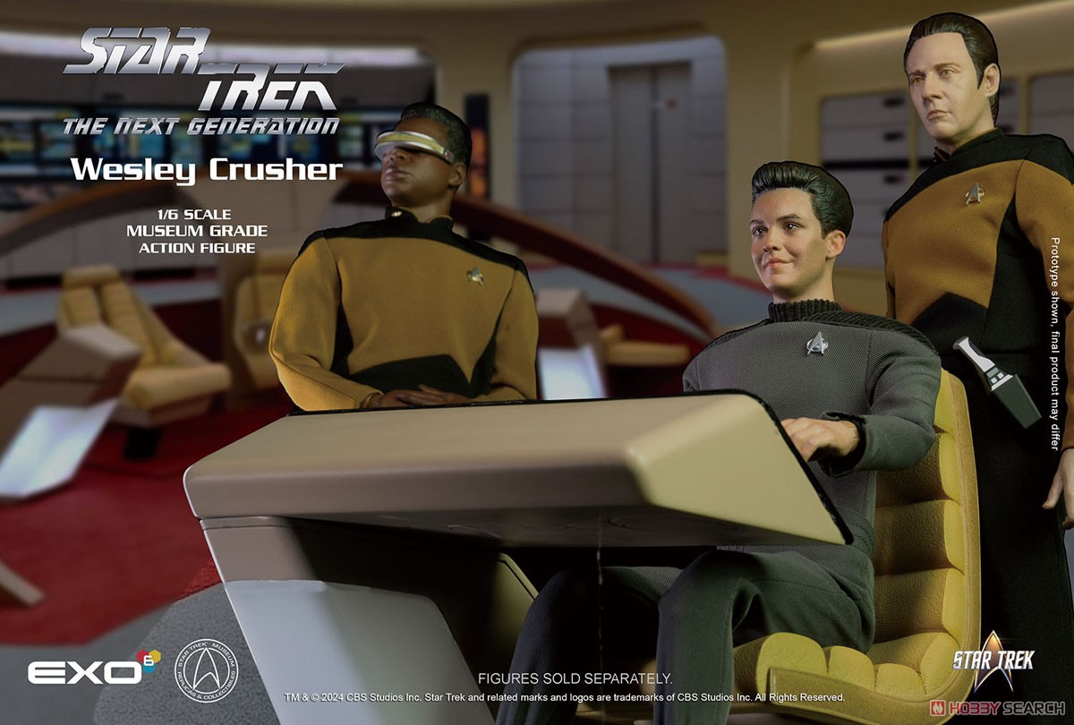 EXO-6 Hyper Realistic Action Figure Star Trek The Next Generation Wesley Crusher (Completed) image 6