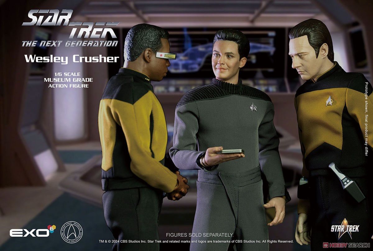 EXO-6 Hyper Realistic Action Figure Star Trek The Next Generation Wesley Crusher (Completed) image 7