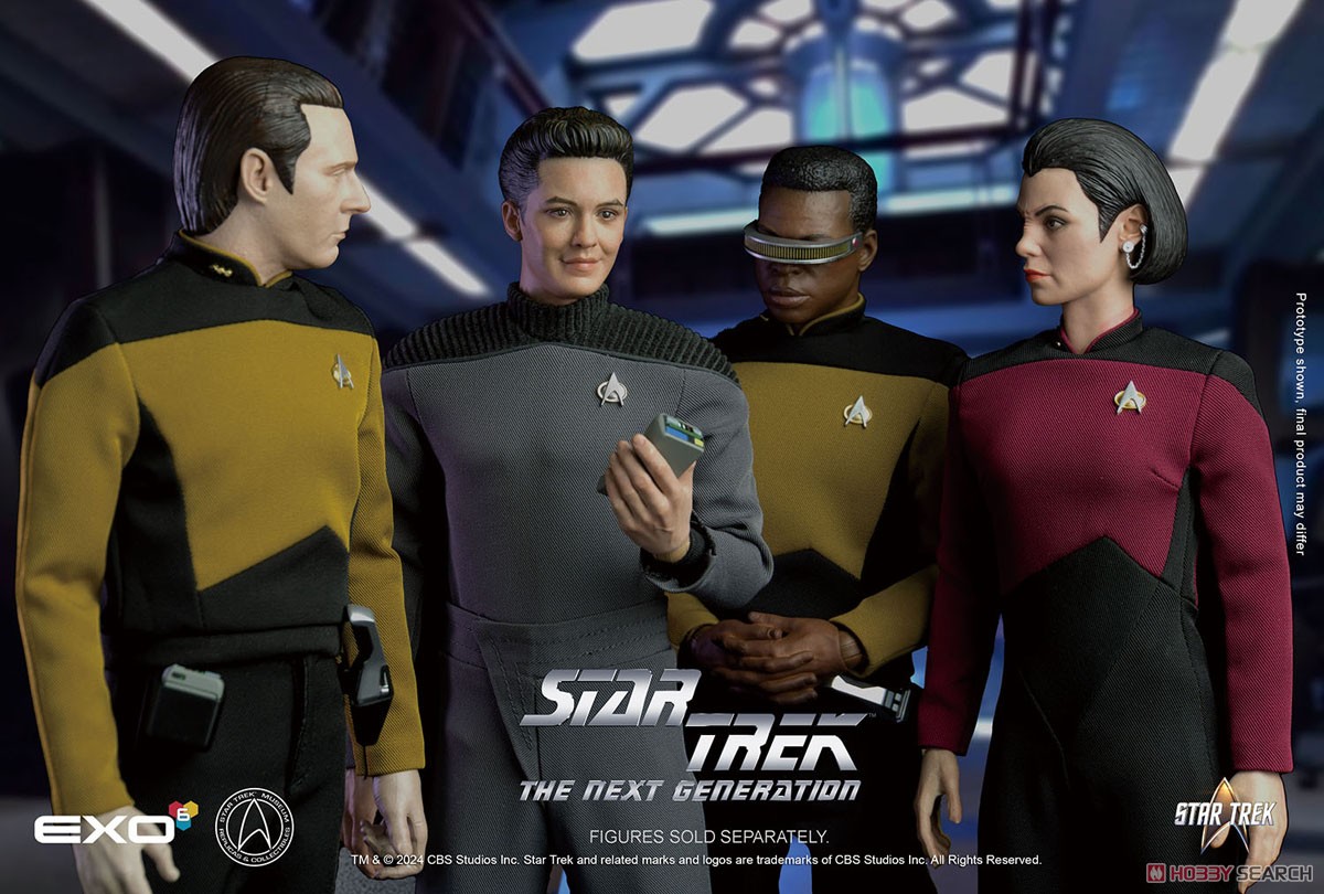EXO-6 Hyper Realistic Action Figure Star Trek The Next Generation Wesley Crusher (Completed) image 8