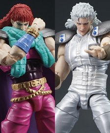 DIG DIGACTION [Fist of the North Star] Yuda &amp; Rei (White Hair) Set (PVC Figure)