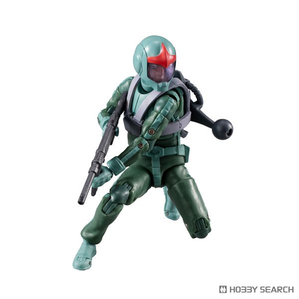 MegaHouse G.M.G. Collection 06 Mobile Suit Gundam Zeon Soldier (ฟิกเกอร์ PVC) รูปภาพ 3