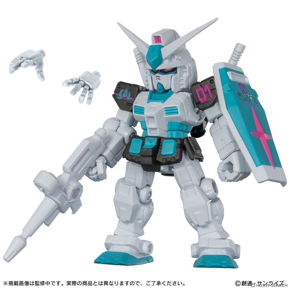 Bandai Mobile Suit Gundam Mobile Suit Ensemble -Hatsune Miku color Ver.- (Set of 10) Bild 3