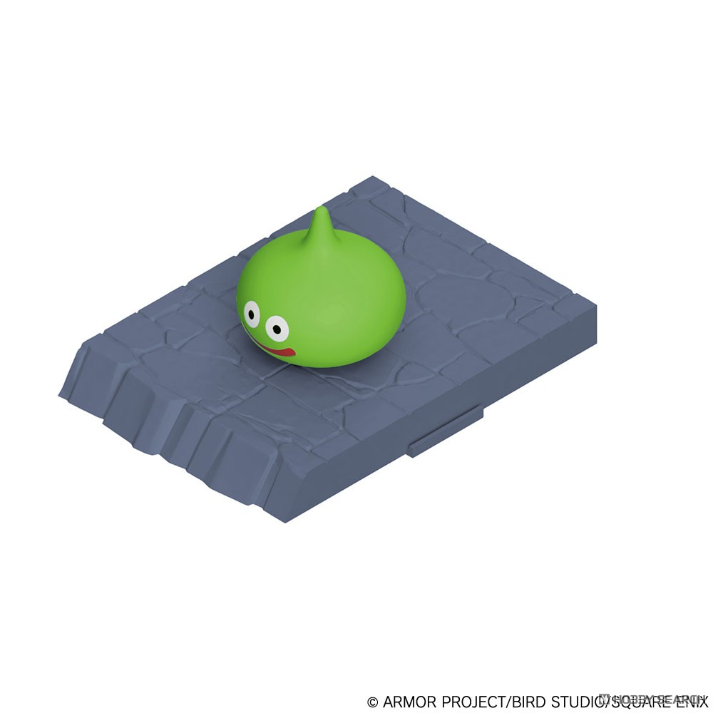 Square Enix Dragon Quest Plastic Model Kit Series Lime Slime w/Dungeon Base (Plastic model) Bild 5