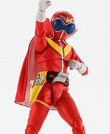 Bandai S.H.Figuarts (Shinkoccou Seihou) Akarenger Super Sentai 50th Anniversary Ver. (Initial Limited Edition Stand Included) (Completed) image 1