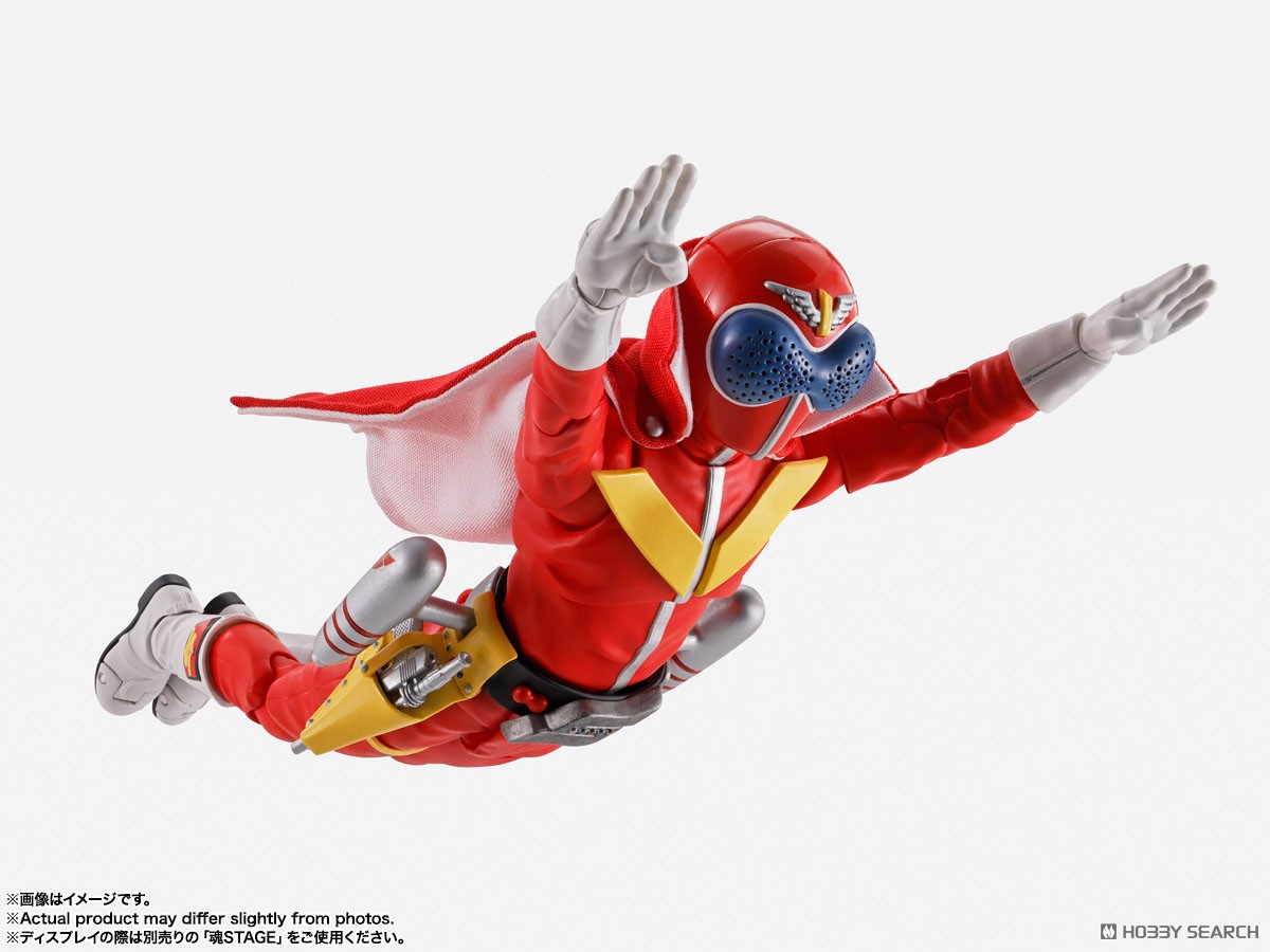 Bandai S.H.Figuarts (Shinkoccou Seihou) Akarenger Super Sentai 50th Anniversary Ver. (Initial Limited Edition Stand Included) (Completed) image 7