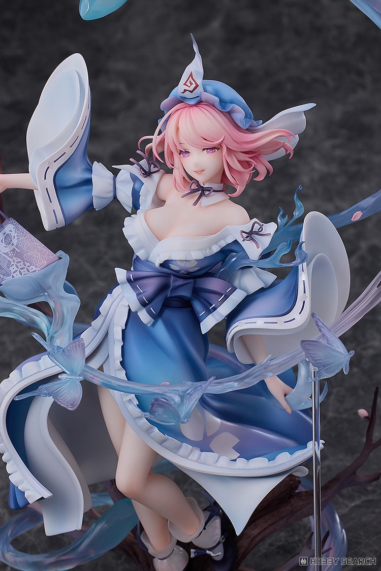 Solarain [Bonus Included] Yuyuko Saigyouji: Natural-Born Ghost Ver. (PVC Figure) gambar 6