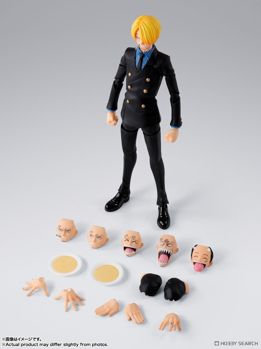 Bandai S.H.Figuarts Sanji -Romance Dawn- (Completed) imagen 8
