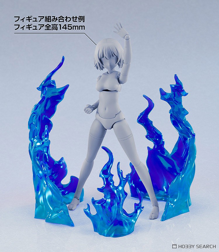 Good Smile Company THE SIMPLE EFFECT Flames: Blue (Display) Bild 3