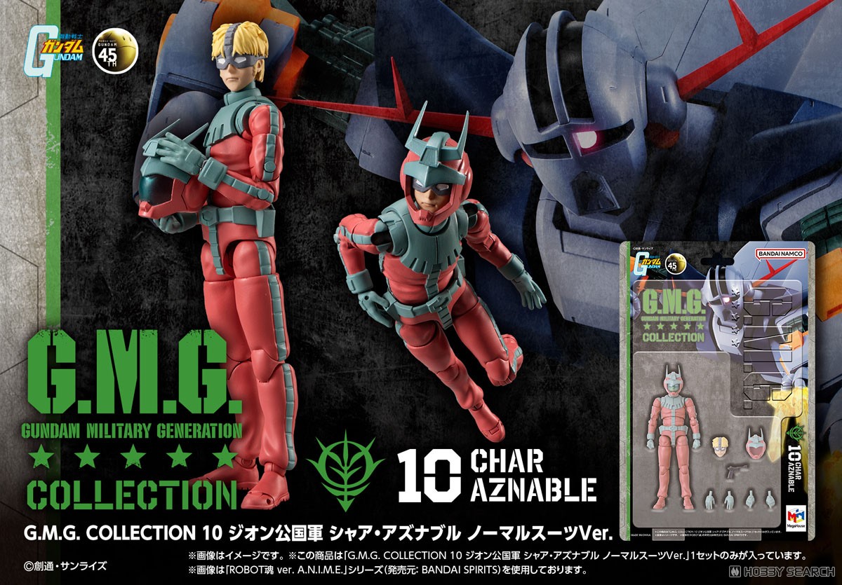 MegaHouse G.M.G. Collection 10 Mobile Suit Gundam ZEON Char Aznable`s Normal Suit Ver. (Figure) imagen 8