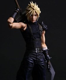 Square Enix Final Fantasy VII Rebirth Play Arts Kai Cloud Strife (Completed) image 1