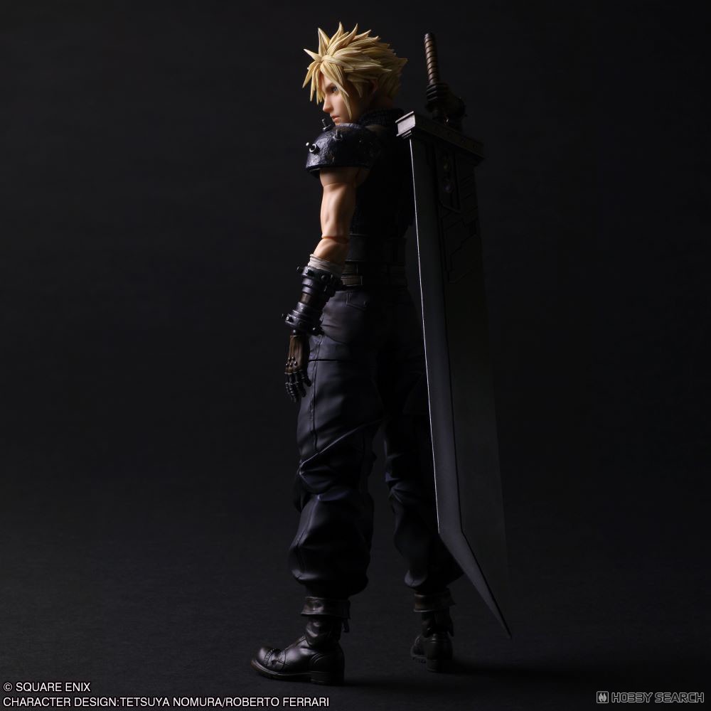 Square Enix Final Fantasy VII Rebirth Play Arts Kai Cloud Strife (Completed) image 3