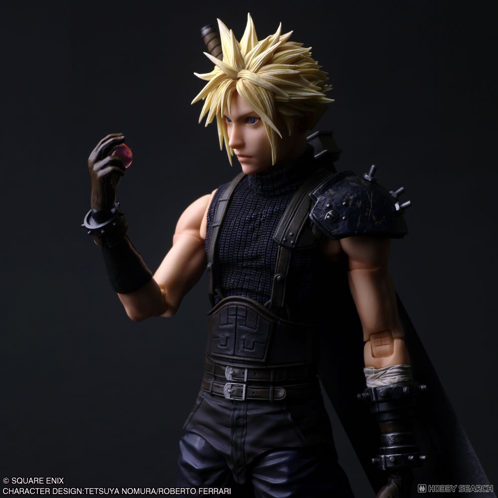 Square Enix Final Fantasy VII Rebirth Play Arts Kai Cloud Strife (Completed) image 7