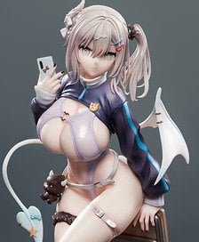 HobbyChaton [Bonus Included] Yuki Shinomiya (Silent Gal Succubus) Illustrated by sune (Figure)