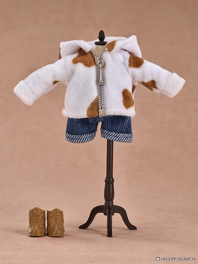 Good Smile Arts Shanghai Nendoroid Doll Outfit Set: Animal Hoodie Coffee Milk (Figure) image 3