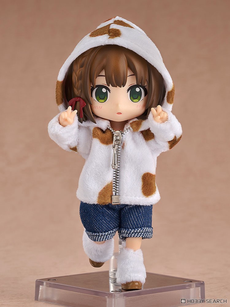 Good Smile Arts Shanghai Nendoroid Doll Outfit Set: Animal Hoodie Coffee Milk (Figure) image 4