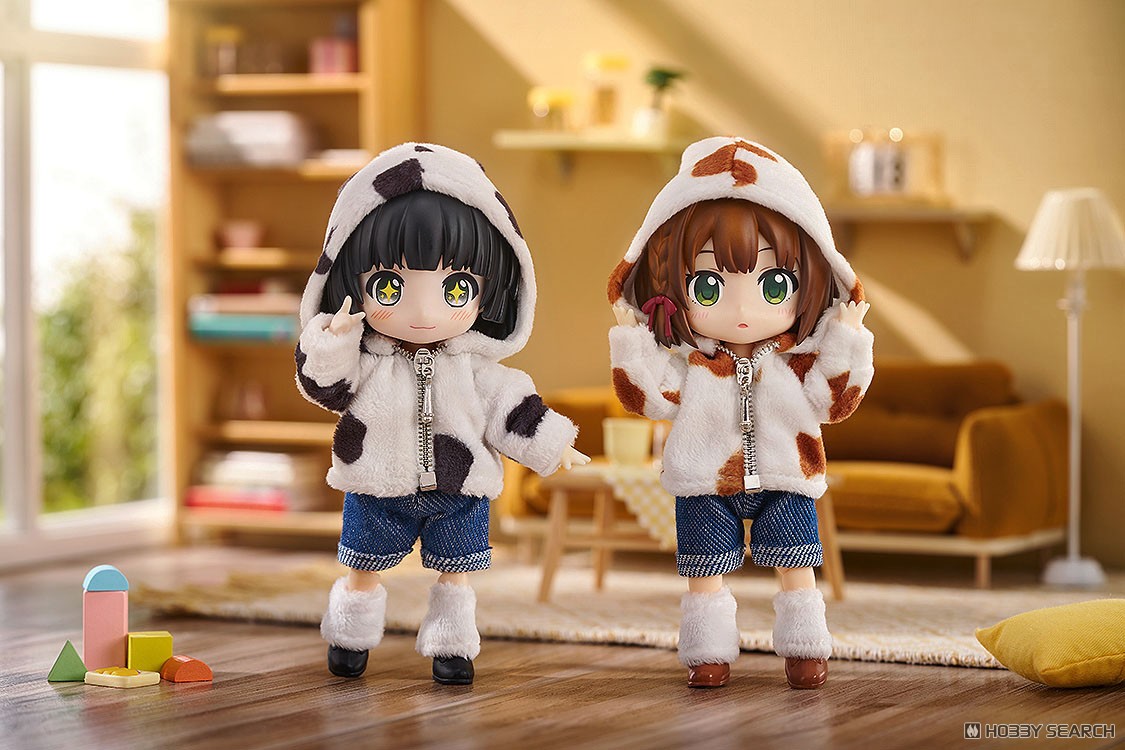 Good Smile Arts Shanghai Nendoroid Doll Outfit Set: Animal Hoodie Coffee Milk (Figure) image 6